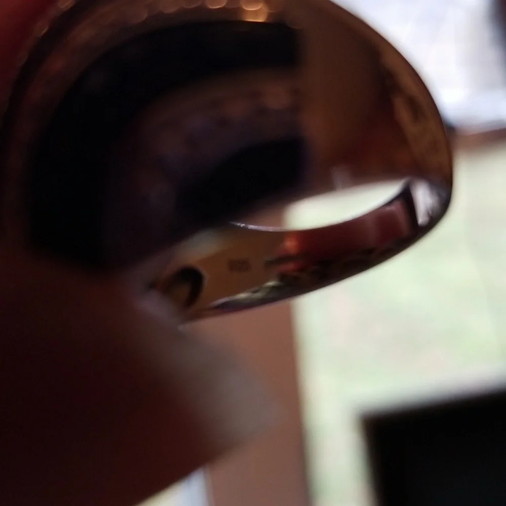 Silver ring with Diamonds - Picture 7 of 11